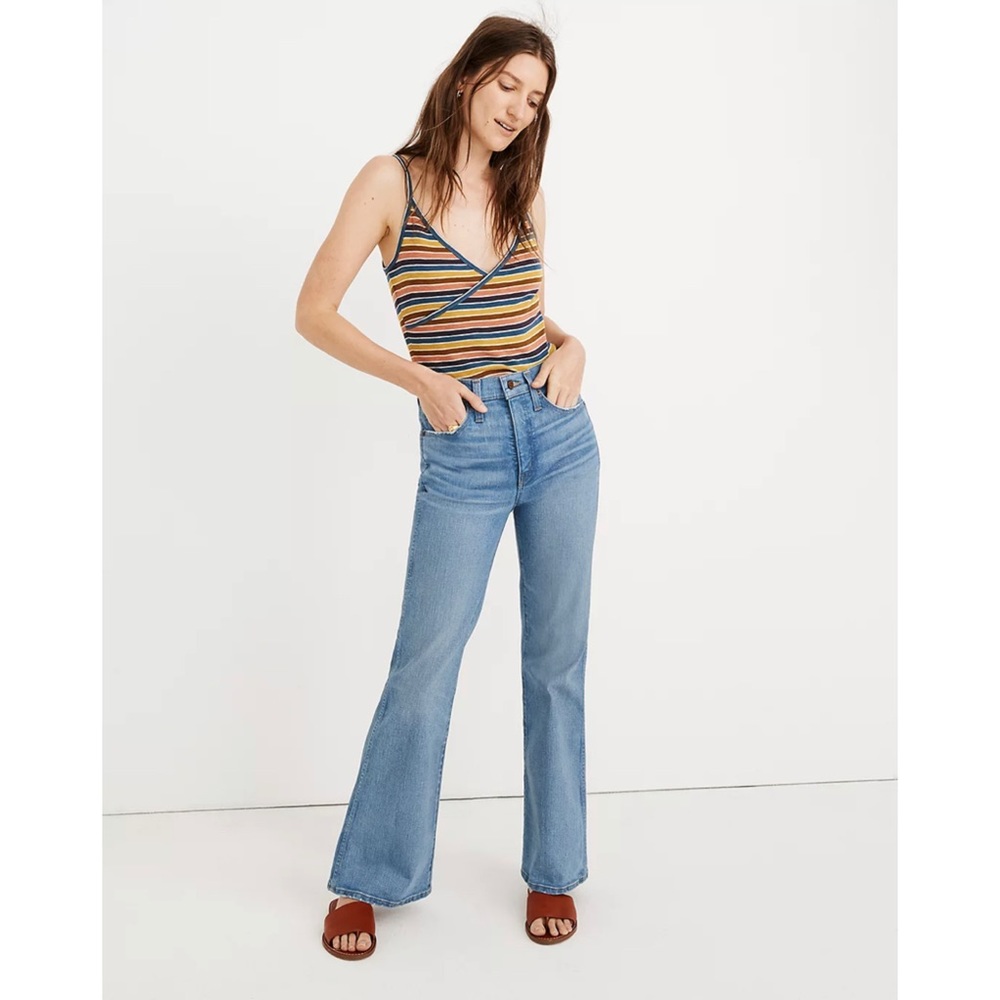 MADEWELL Retro Flare Jeans in Norwich Wash Size 29